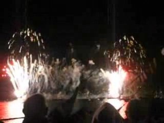 feu d'artifice a la fête des bateau DZ 2008