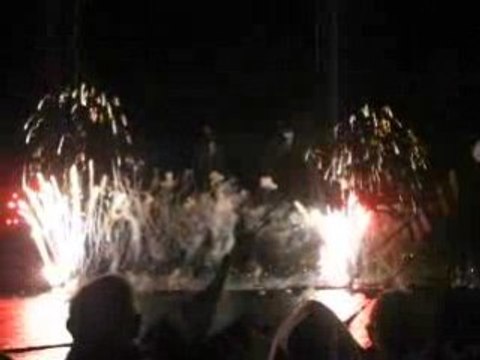 feu d'artifice a la fête des bateau DZ 2008