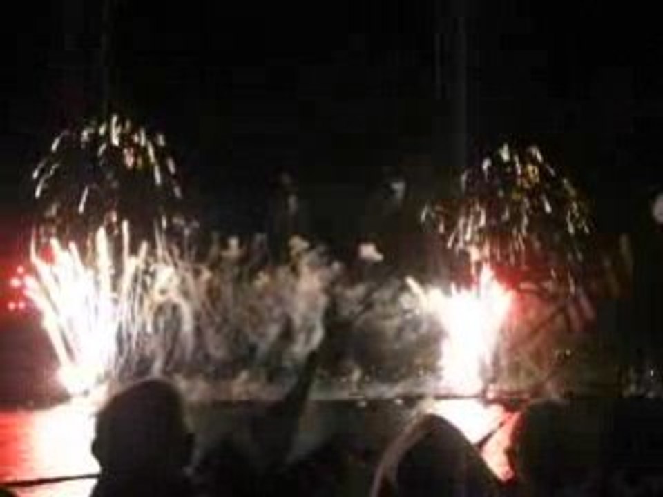 feu d'artifice a la fête des bateau DZ 2008