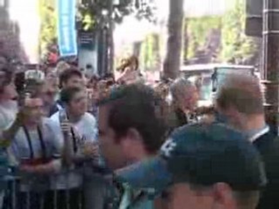 Giuly et Makélélé au PSG ! Dédicace a la Boutique foot