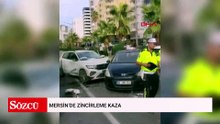Mersin'de 7 aracın karıştığı zincirleme kaza