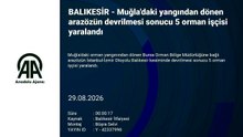 Muğla\'ya yardıma gitmişlerdi! Bursa\'ya dönüş yolunda kaza yaptılar: Yaralılar var