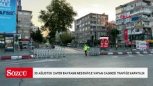 İstanbul'da 30 Ağustos Zafer Bayramı nedeniyle Vatan Caddesi trafiğe kapatıldı