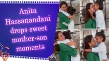 Anita Hassanandani shares adorable video with son Aaravv Reddy, calls him ‘My World’