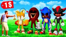 J’achète tous les Sonic.EXE pour 1 $ dans GTA 5 ! Incroyable