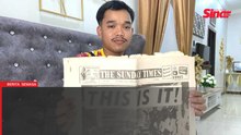Akhbar 69 tahun catat sejarah kemerdekaan masih disimpan, pernah ditawar RM20,000