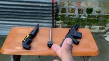 Argentina 🇦🇷 vs England 🏴 Toy guns Testing in Outdoor
