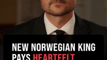 Norway's King Haakon honours 'dear father' Harald in first speech as sovereign