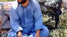 The rockets were seized from Juma Khan's hideout, where he had hidden them in the river