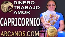 ♑ CAPRICORNIO: Dinero, Trabajo y Amor, del 30 de agosto al 5 de septiembre de 2026 (Stuart de ARCANOS.COM)
