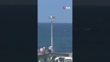 Girne'de batan gemiye havadan ve denizden müdahaleye sürüyor