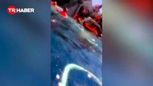 Girne açıklarında batan gemiye ait yeni görüntüler