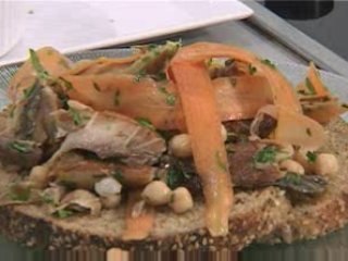 Brainfood -  Smoked Mackerel and Chickpea Salad