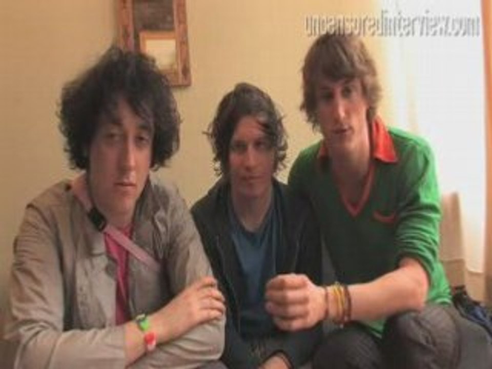 The Wombats on Uncensored Interview: Fancy Face-Work