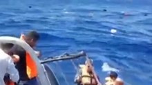 Pasajeros a bordo del barco naufragado en Chipre graban los momentos del rescate