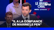 Jean-Philippe Tanguy, député RN, estime que "Jordan Bardella n'avait pas à être au Medef"