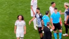 El ABRAZO entre CUCURELLA y MBAPPÉ tras la GOLEADA del REAL MADRID al MÁLAGA