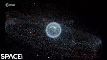How Much Space Debris Is In Earth's Orbit?
