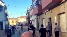 Encierro limpio en Fernán Caballero
