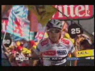 Tour de France 2008 - Arrivée à l'Alpe d'Huez (direct)