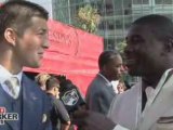 At the ESPYS with Tim Tebow and Ovie Mughelli