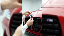 Red BMW Miniature Created with AI