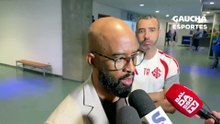 Coletiva de Fabinho Soldado após derrota para o Bahia