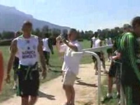 ASSE entrainement Aix les Bains 22-07-08 10h00