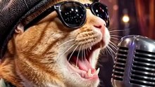 Cat 😺 singing 😀😅