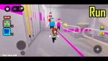 I ESCAPED THE BUFF POLICE FAMILY! 🚨😱 | Roblox Prison Run