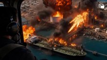 El vídeo generado por IA que ha publicado Trump para ilustrar un ataque contra la isla iraní de Jark