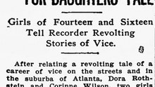 Sunday, 13th July 1913 Parents Are Blamed for Daughters’ Fall