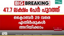 ഡൽ​ഹിയിൽ 47.7 ലക്ഷം വോട്ടർമാരെ SIR കരടുപട്ടികയിൽ നിന്നും ഒഴിവാക്കി; അന്തിമ പട്ടിക നവംബർ 4-ന്