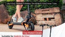Ulip 8.5x3 Thicken Tubeless Tire &Ulip 8 1/2x2 Inner Tube For Kirin... -- Top Rated 2026 | Buy Now!