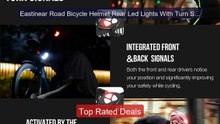 Eastinear Road Bicycle Helmet Rear Led Lights With Turn Sig... -- Top Pick 2026 | Unbeatable Price!