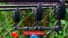 Hirisi S4 1+4 Carp Fishing Alarm Set Bite Alarm Indicator Wat... -- Amazing Value 2026 | Must Have!
