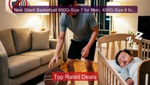 New Silent Basketball 600G-Size 7 for Men, 450G-Size 6 for Women/Te... -- Top Rated 2026 | Buy Now!