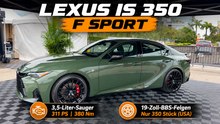2027 Lexus IS 350 F Sport Special Appearance Package – Comeback in Grün