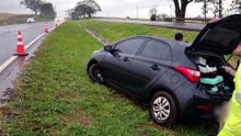 CAC é preso após acidente na BR-163, em Cascavel