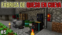 #5: Mi aventura creando una fábrica automática en un mundo de cuevas de Minecraft