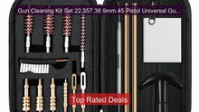 Gun Cleaning Kit Set 22.357.38 9mm.45 Pistol Universal Gun Hunting ... -- Top Rated 2026 | Buy Now!