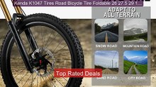 Kenda K1047 Tires Road Bicycle Tire Foldable 26 27.5 29 1.95 ... -- Amazing Value 2026 | Must Have!