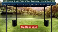 1-5PCS Sun Shelter Water Weight Bag Canopy Legs Weights Sandba... -- Best Buy 2026 | Great Quality!