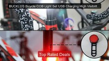 BUCKLOS Bicycle COB Light Set USB Charging High Visibility Ta... -- Amazing Value 2026 | Must Have!