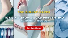 Cheap & Best Top 5 No Show Socks Preventing Slipping Heels Unboxing & Review - 5/10 Pairs No Show Socks Ice Silk Invisib...