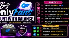 Business Insights For Buying An OnlyFans Accounts With Balance: Trusted Guides