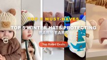 Best Top 5 Winter Hats Protecting Baby Ears on AliExpress | Review - Cute Bear Baby Earmuffs Cap Winter Warm Kids Plush ...