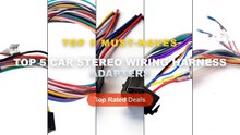Top 5 Best Top 5 Car Stereo Wiring Harness Adapters (Must Have!) - Universal 16Pin ISO Car Radio Wire Cable Wiring Harne...