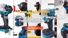 Cheap & Best Top 5 Cordless Impact Wrenches For Stuck Bolts Unboxing & Review - Makita 18V 800Nm Brushless Impact Wrench...