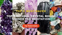 Don't Buy Top 5 Natural Crystal Rough Stones For Meditation Before Watching This! - 12 Colors Natural Quartz Crystal Raw...